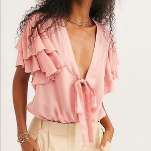 Free people call me later bodysuit